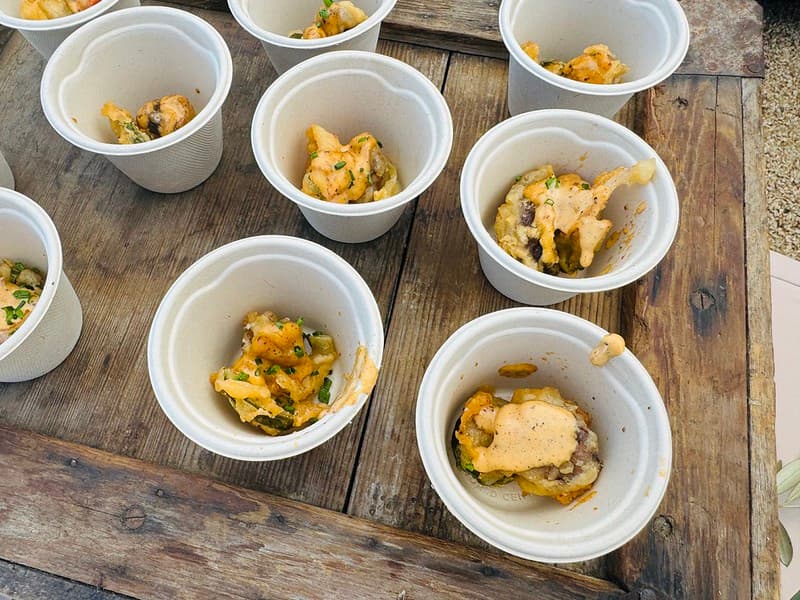 Seafood bites from Left Coast Seafood
