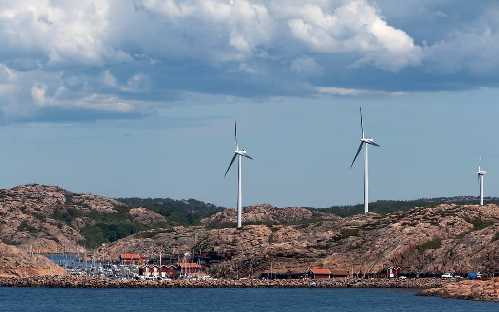 Wind turbines in Sivik, Lysekil