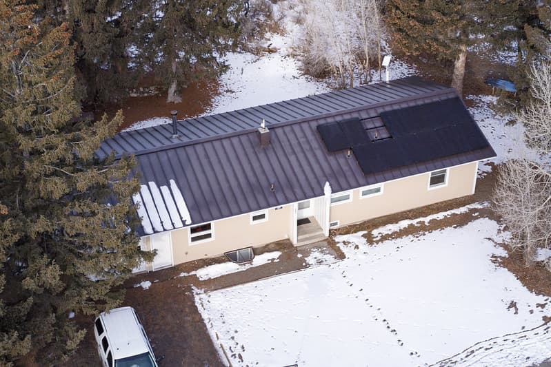 New solar panels on employee housing (2)