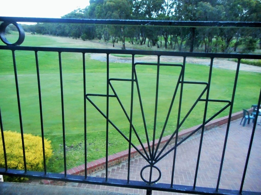 Art Deco balcony