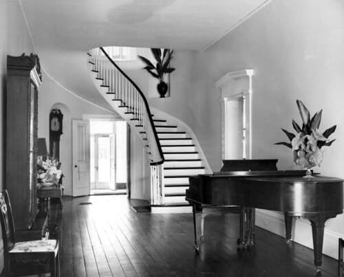 The Grand Staircase at The Grove, July 1955