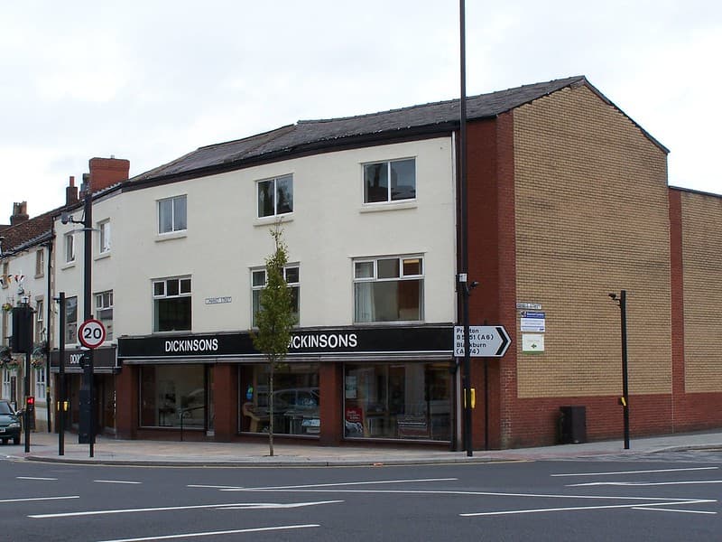 21st August Dickinson's Furniture Shop, Market Street, Chorley U.K.