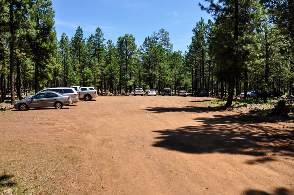 Lava River Cave Parking