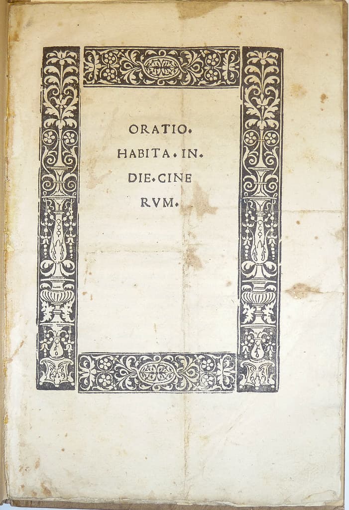 Woodcut title border. Used by an unidentified printer