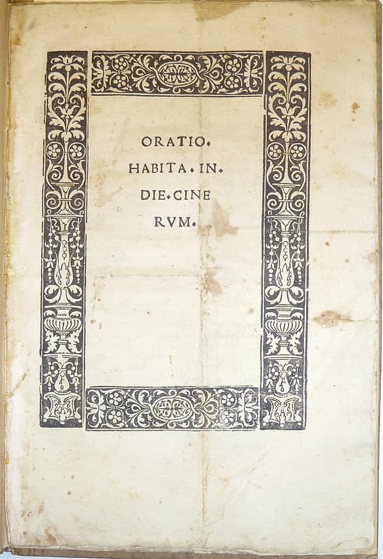 Woodcut title border. Used by an unidentified printer