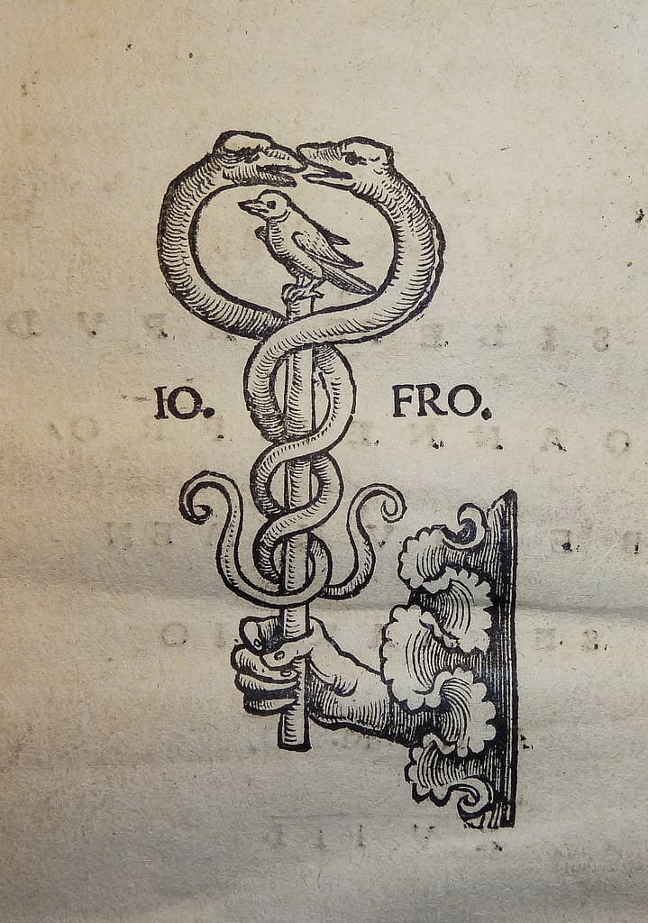 Printer's device of Johann Froben of Basel
