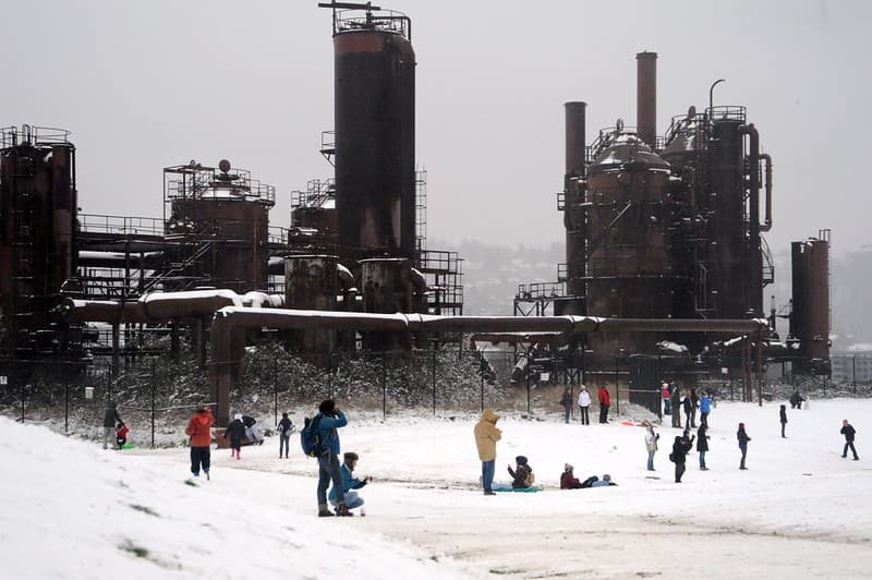 Enjoying, folks, gasworkspark