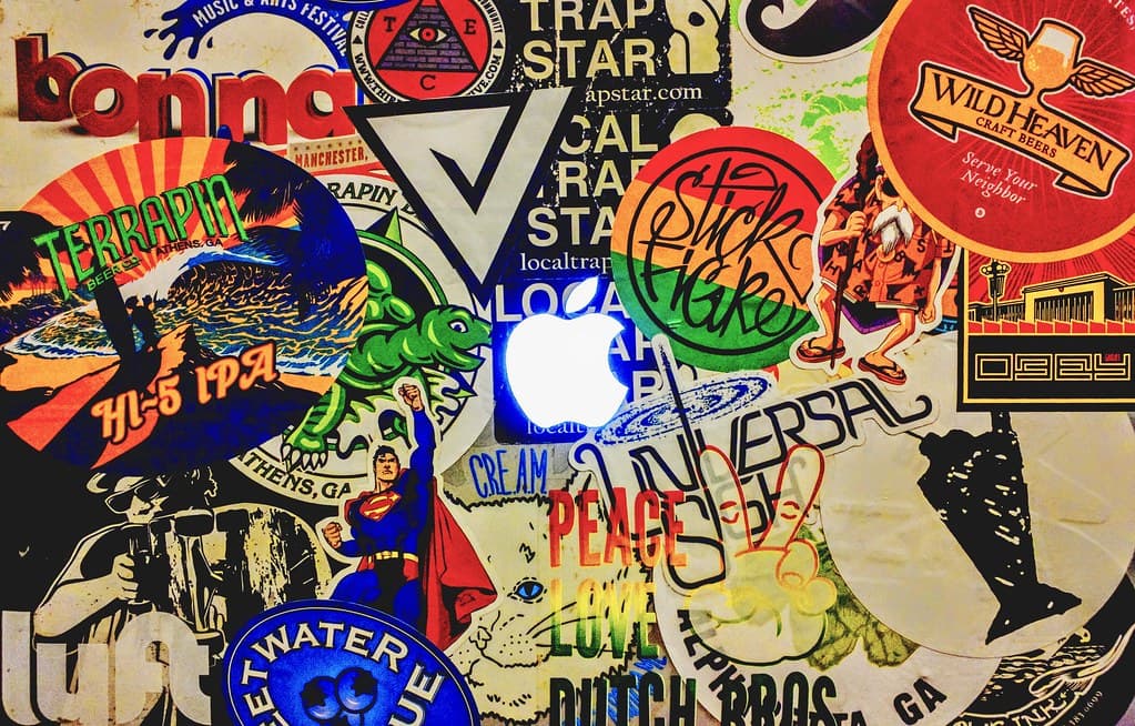 My Desktop Wallpaper Laptop Sticker collection - Ragingwithstrangers