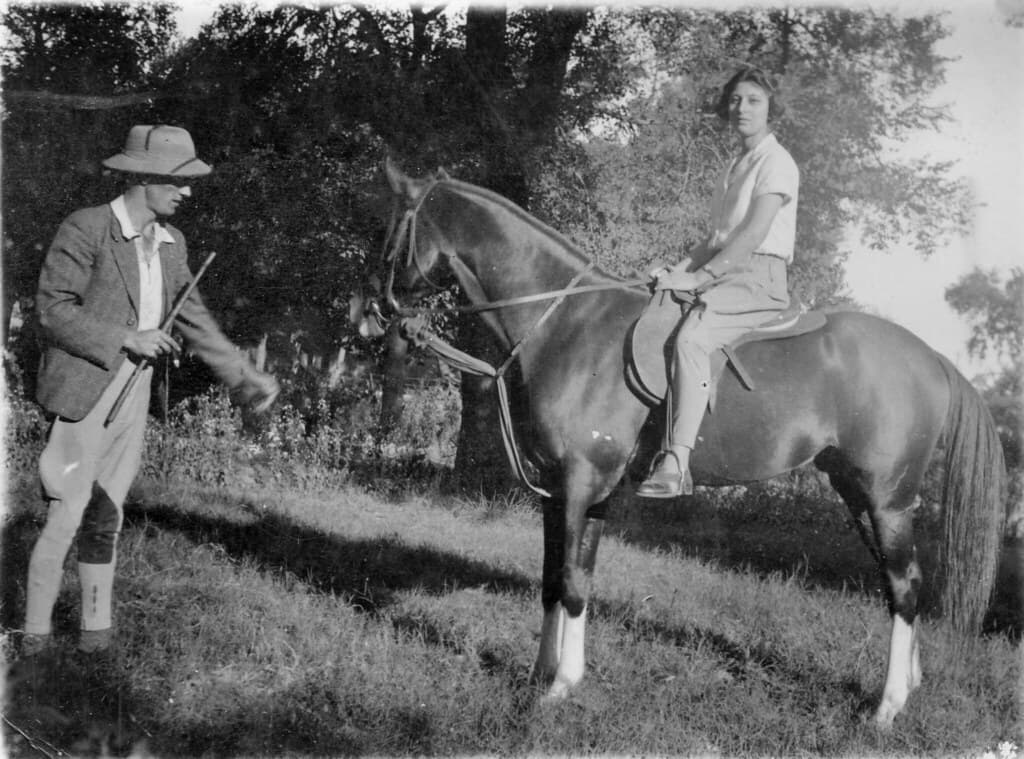 Horse riding