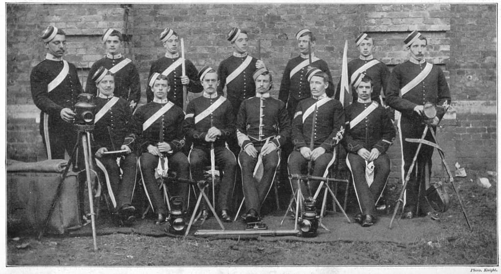 Thhussars, heliograph, hussars