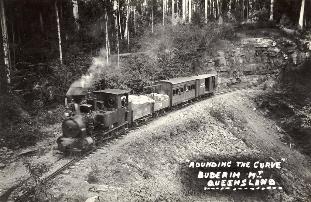 Buderim Mountain train