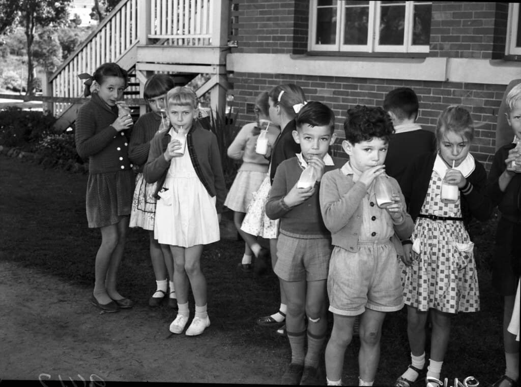 Archive, bottle, children