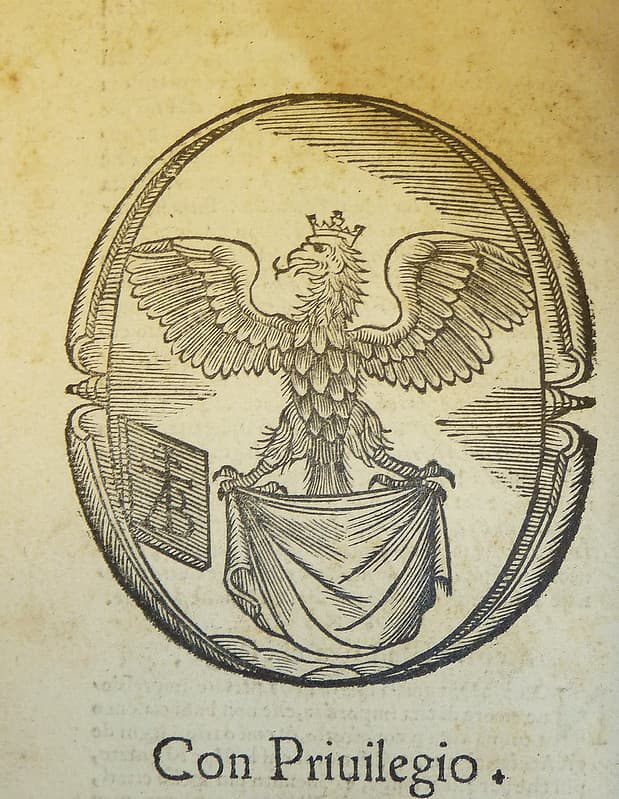 Device of printer Antonio Blado (1490-1567)