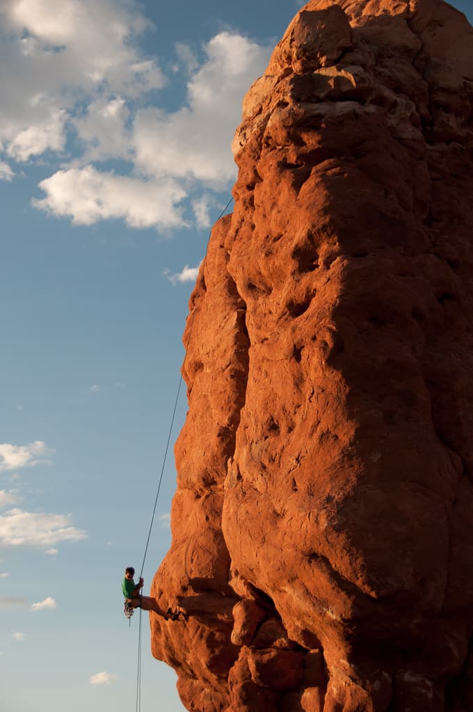 Rappelling, Owl Rock