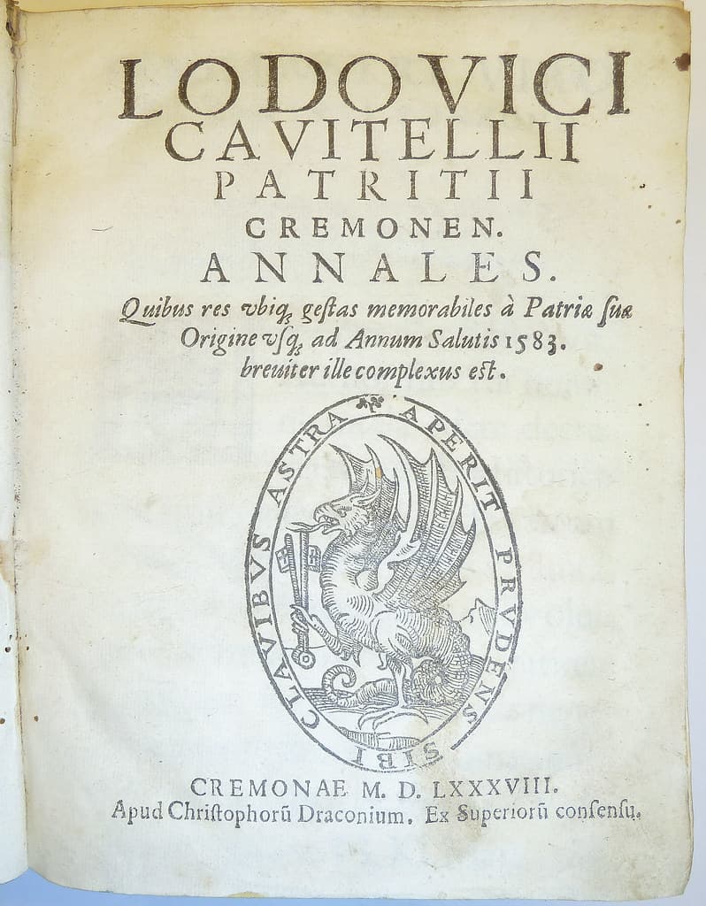 Device of printer Cristoforo Draconi (fl. 1569-1614)