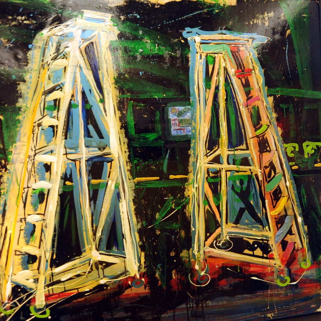 Abstractpainting, ballard, gallery
