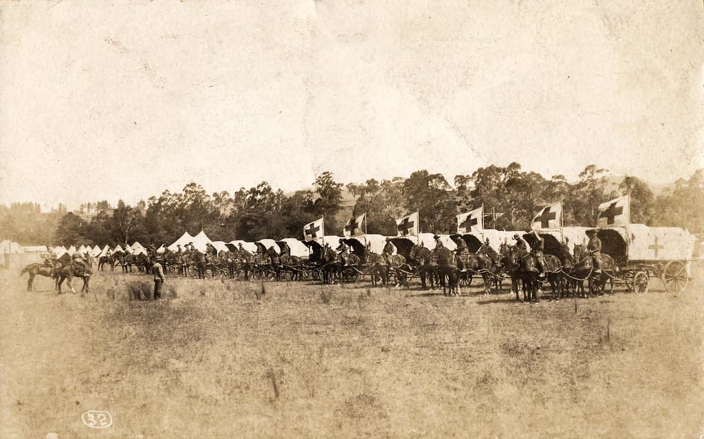 Australian Field Ambulance - First World War 1914 - 1918