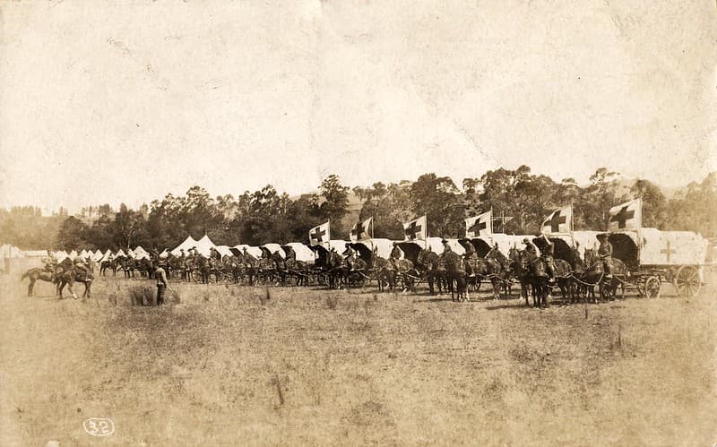 Australian Field Ambulance - First World War 1914 - 1918