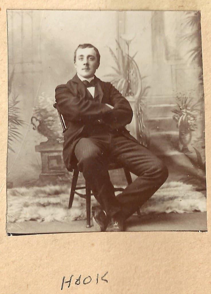 John Hook studio portrait c. 1905