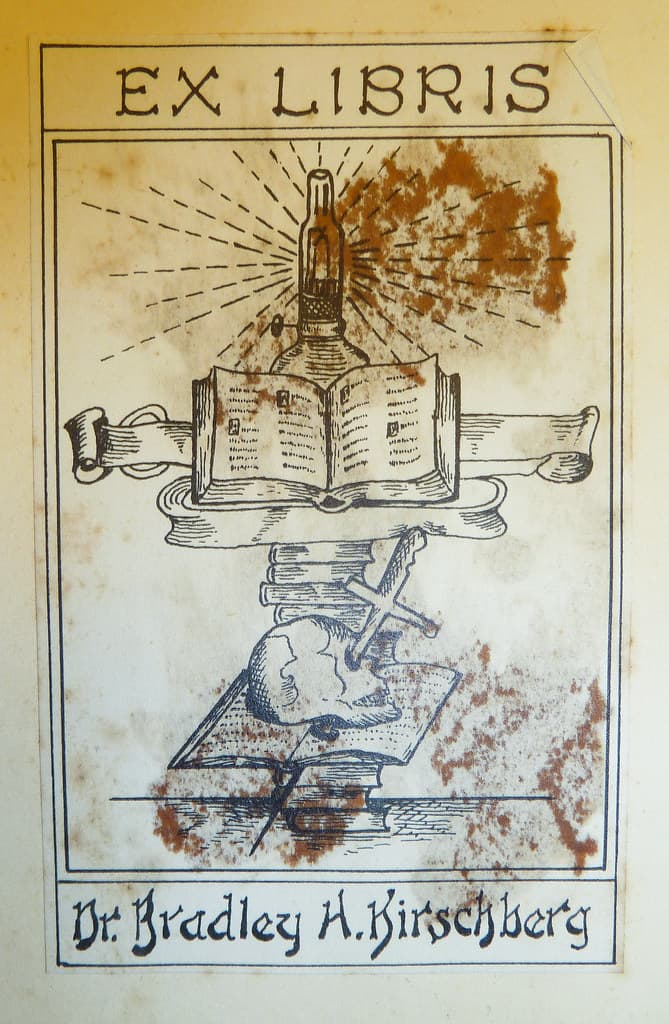 Bookplates, identified, kirschbergbradleyh