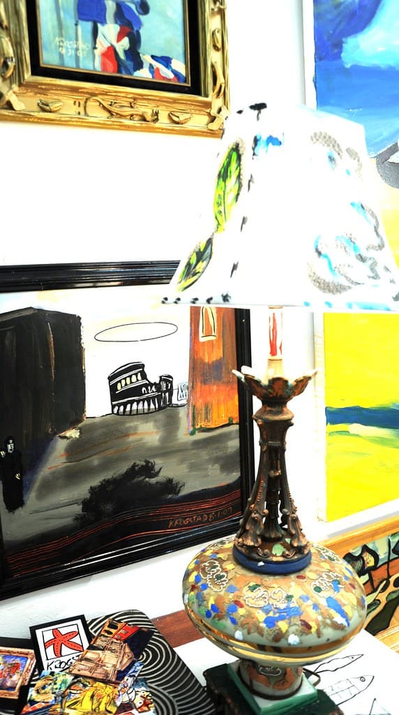 Ballard, gallery, handpaintedlamp