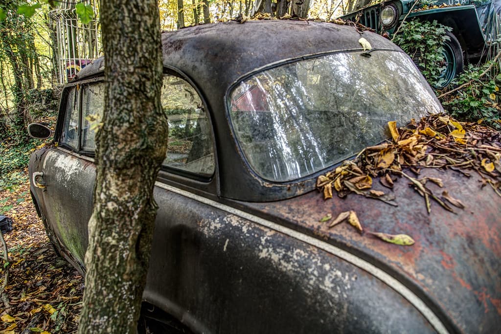 Old Car HDR #royaltyfree