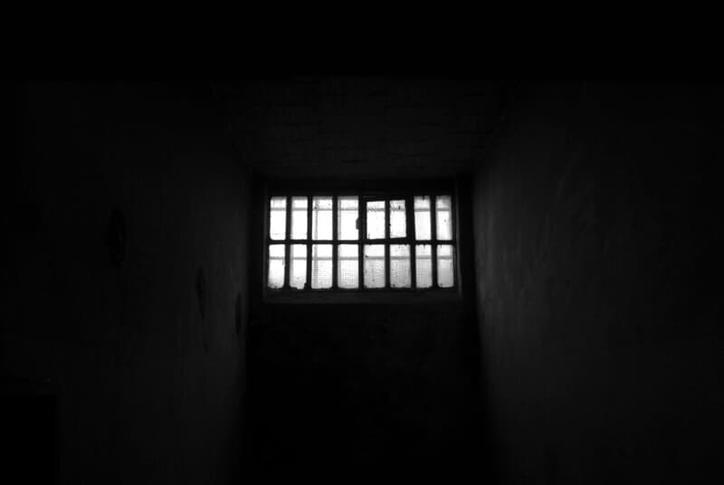 Window in Hohenschönhausen Prison