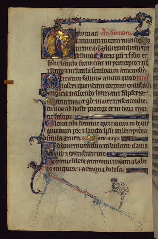 Book of Hours, Woman praying, Walters Manuscript W.102, fol. 92v
