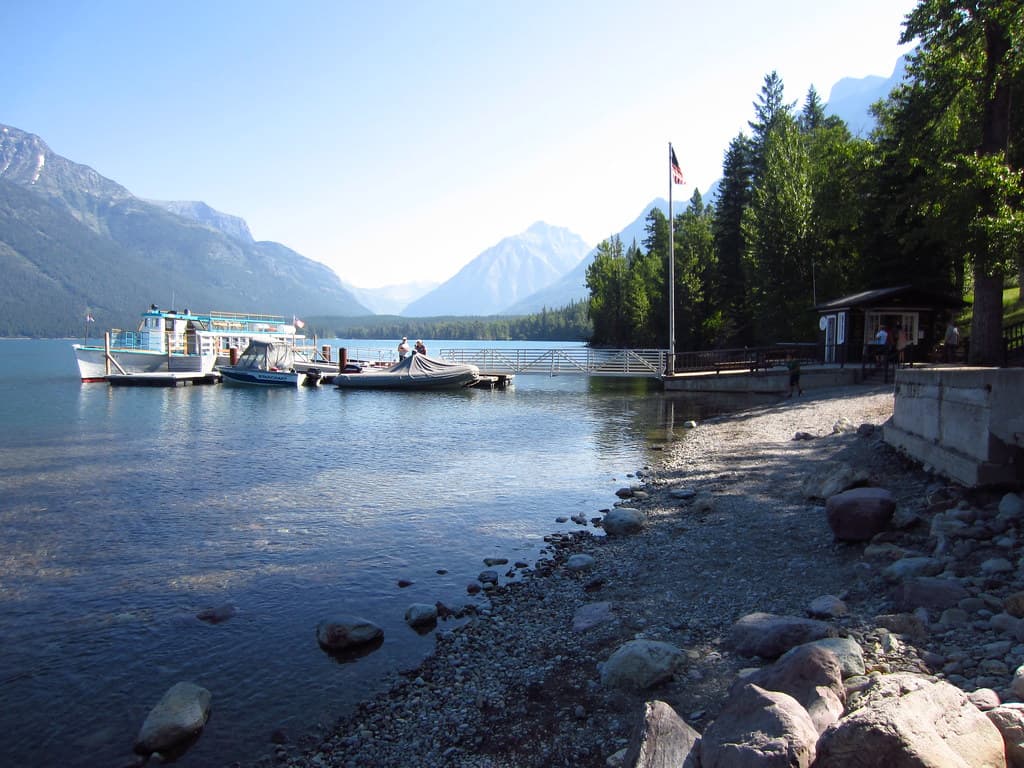 Lake McDonald Lodge Shoreline - 4