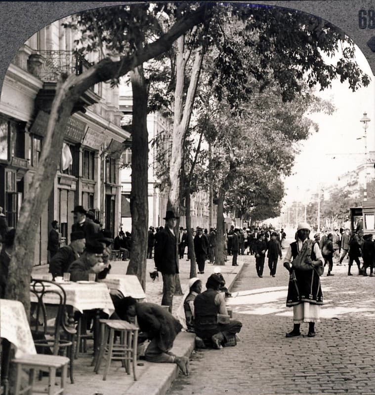 Aussiemobs, bulgaria, cafe