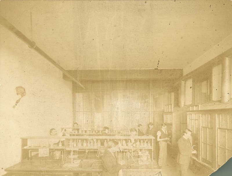 Agricultural Chemistry Laboratory, T.W. Mass and Harry Scurr, 1897