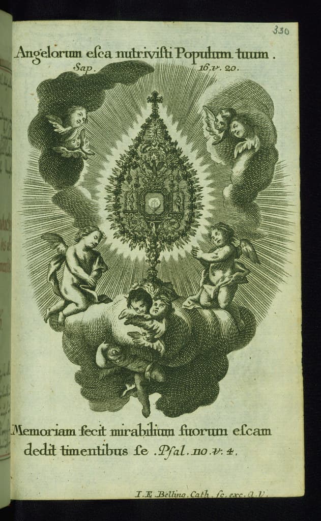 Prayer book, The food of angels, Walters Manuscript W.513, fol. 330r