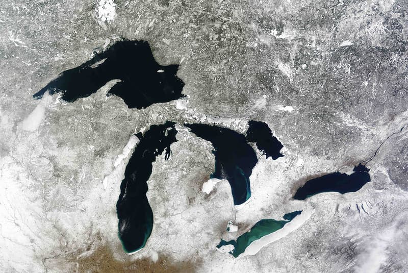 MODIS satellite image