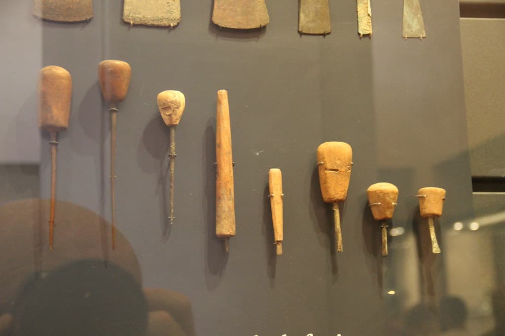Ancient Egypt Bronze Chisels & Woodworking Tools