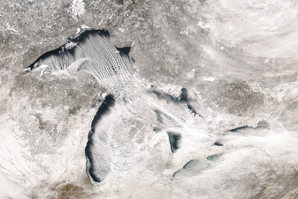 MODIS satellite image