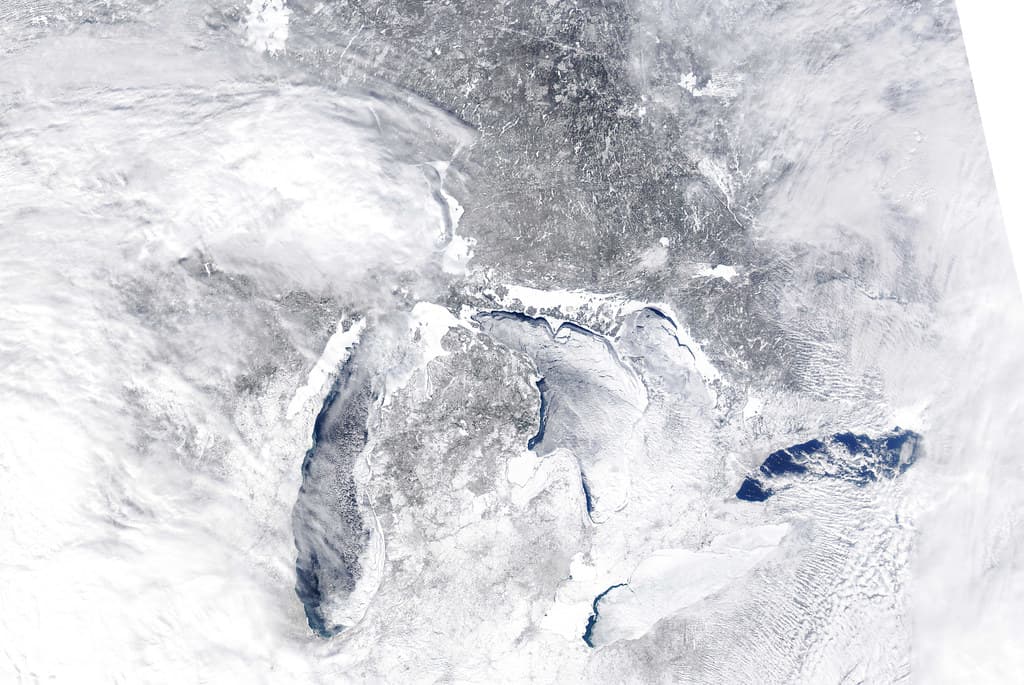 MODIS satellite image