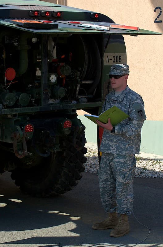 Spc. Kraetsch Fuel Monitoring