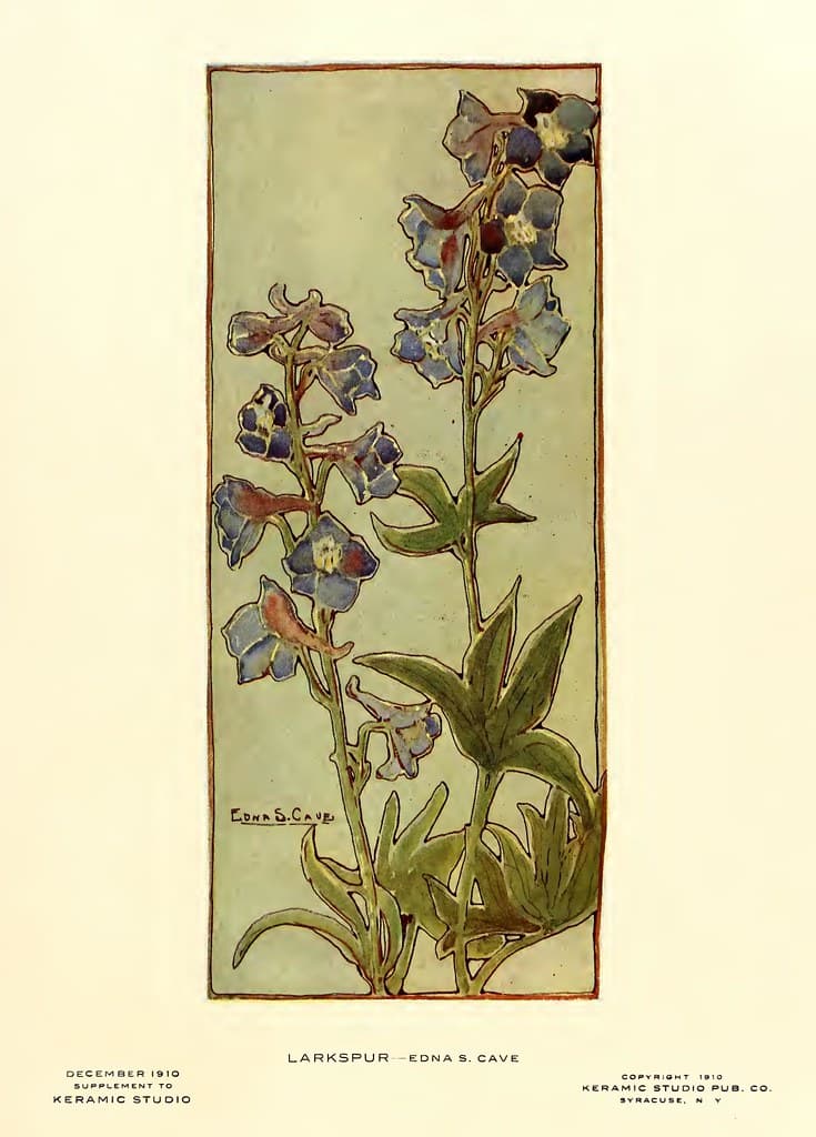 1910 Larkspur Keramic Studio