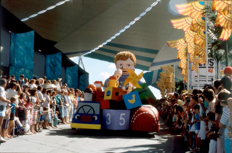 Lunchtime Parade Child's Play float