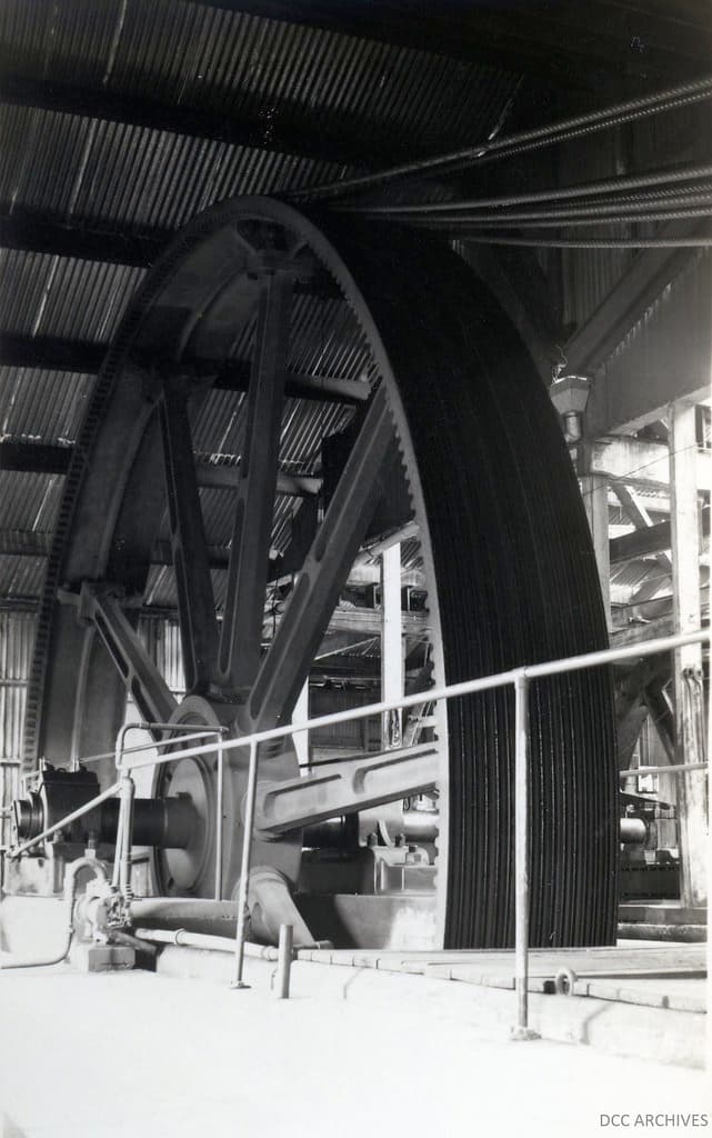 Roslyn Cable Car Power House Wheel