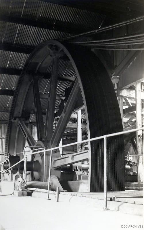 Roslyn Cable Car Power House Wheel