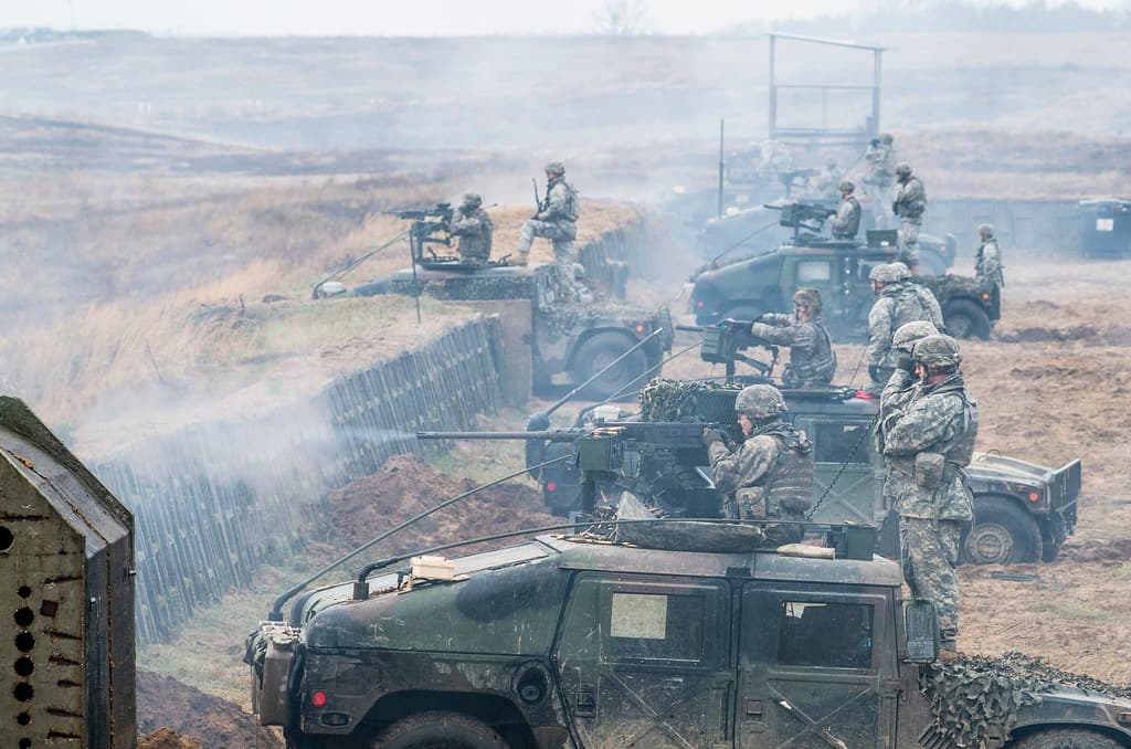 173rd Sky Soldiers open fire