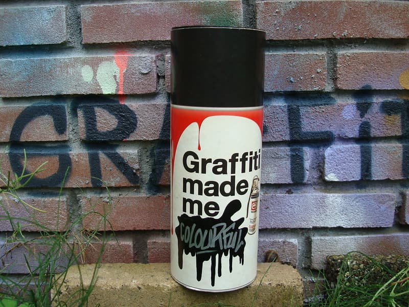 Graffiti made me colourful