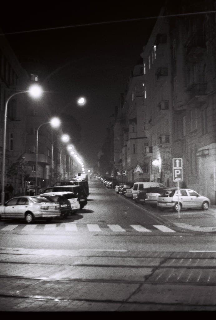 Praktica BC1 - Lamps and Moon