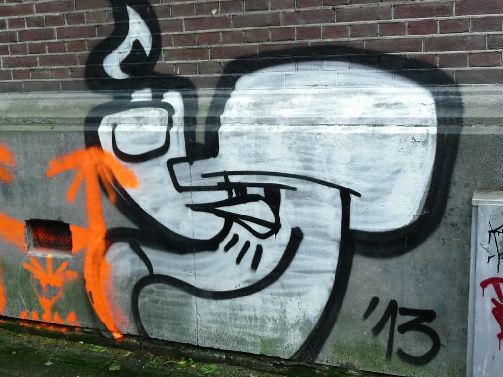 Amsterdam, art, brick