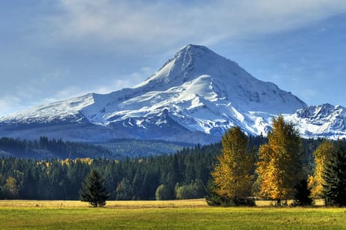 View of Mt Hood by Wamic, Mt Hood National Forest