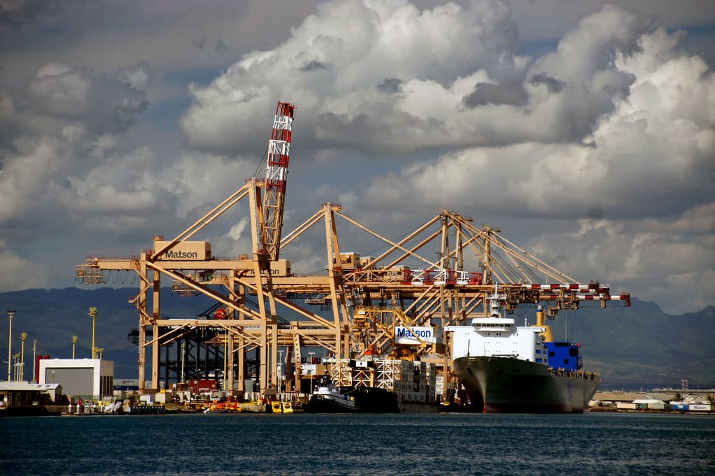 Honolulu Harbour.