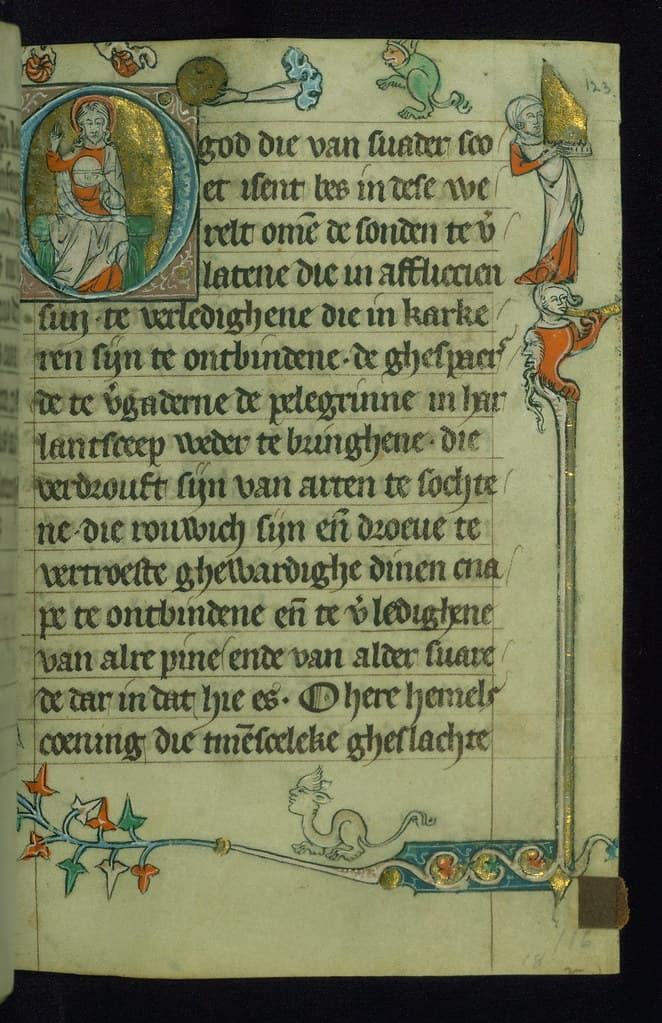 Thcentury, bookofhours, christian