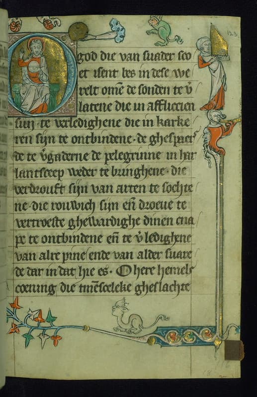 Thcentury, bookofhours, christian
