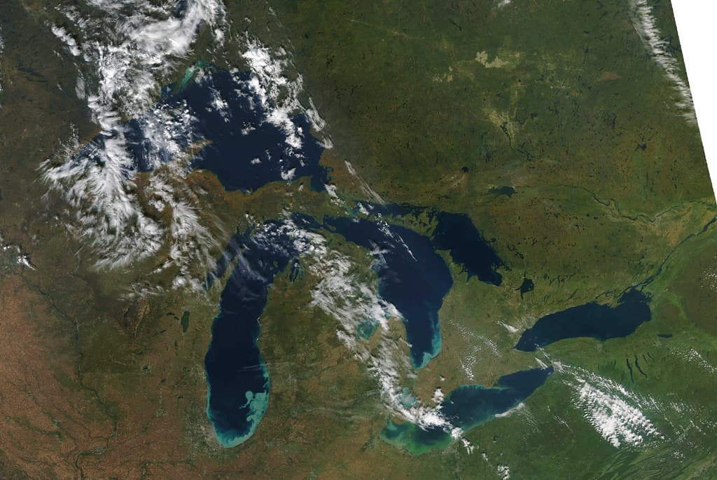 MODIS satellite image
